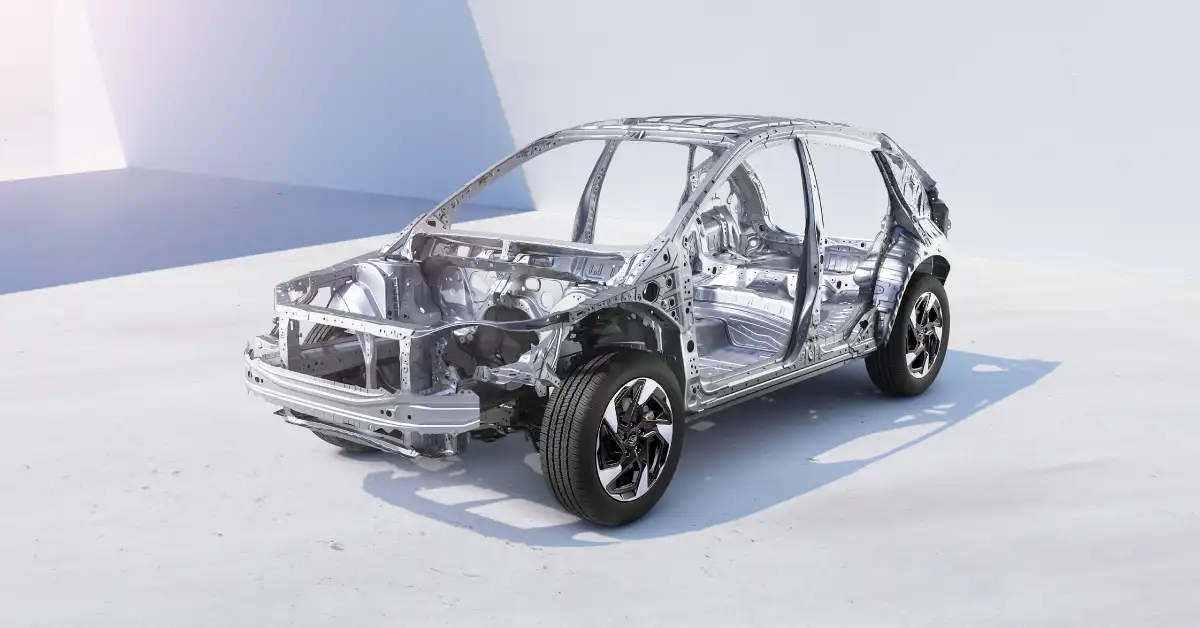 Elementos de seguridad pasiva en autos - Subaru